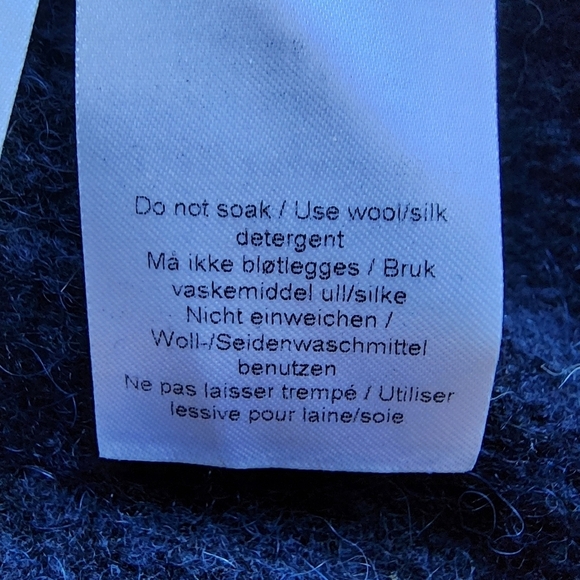 Ganni Alpaca Blend Button-Up Cardigan – Size Small (Oversized Fit) - Picture 11 of 14